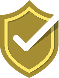 Illustration of a security shield with a checkmark