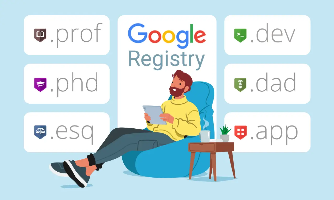 Google Registry domains on sale