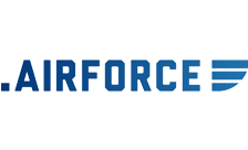 .airforce Domain Country flagLogo for .airforce Domain