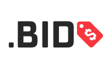 .bid Domain Country flagLogo for .bid Domain