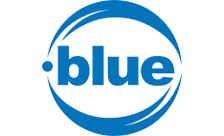 .blue Domain Country flagLogo for .blue Domain