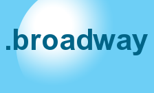 .broadway Domain Country flagLogo for .broadway Domain