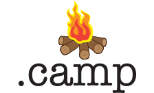 .camp Domain Country flagLogo for .camp Domain
