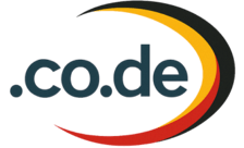 Country flagLogo for .co.de Domain