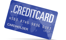 .creditcard Domain Country flagLogo for .creditcard Domain