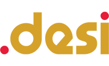 .desi Domain Country flagLogo for .desi Domain