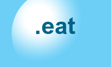 .eat Domain Country flagLogo for .eat Domain