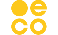 .eco Domain Country flagLogo for .eco Domain