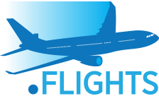 Country flagLogo for .flights Domain