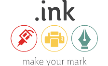 .ink Domain Country flagLogo for .ink Domain