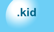 .kid Domain Country flagLogo for .kid Domain