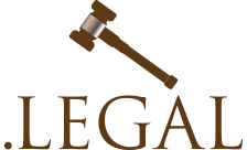 .legal Domain Country flagLogo for .legal Domain
