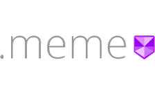 .meme Domain Country flagLogo for .meme Domain