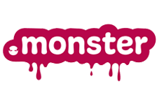 .monster Domain Country flagLogo for .monster Domain