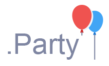 .party Domain Country flagLogo for .party Domain