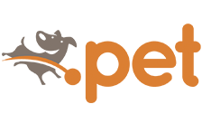 .pet Domain Country flagLogo for .pet Domain