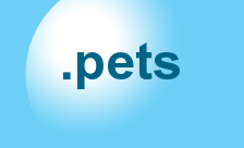 .pets Domain Country flagLogo for .pets Domain