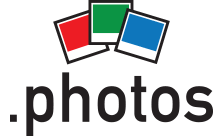 .photos Domain Country flagLogo for .photos Domain