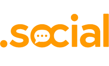 .social Domain Country flagLogo for .social Domain