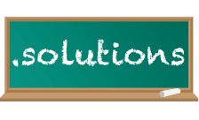.solutions Domain Country flagLogo for .solutions Domain