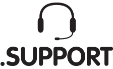 .support Domain Country flagLogo for .support Domain
