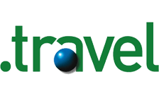 .travel Domain Country flagLogo for .travel Domain