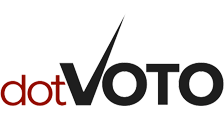 .voto Domain Country flagLogo for .voto Domain