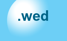 .wed Domain Country flagLogo for .wed Domain