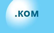 .ком Domain Country flagLogo for .ком Domain