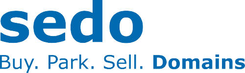 Logo for SEDO premium domain marketplace service