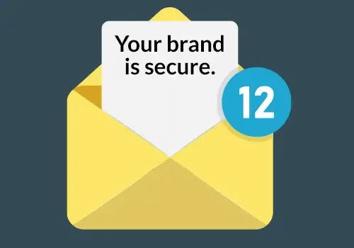 Illustration of an email inbox with an open reassuring message